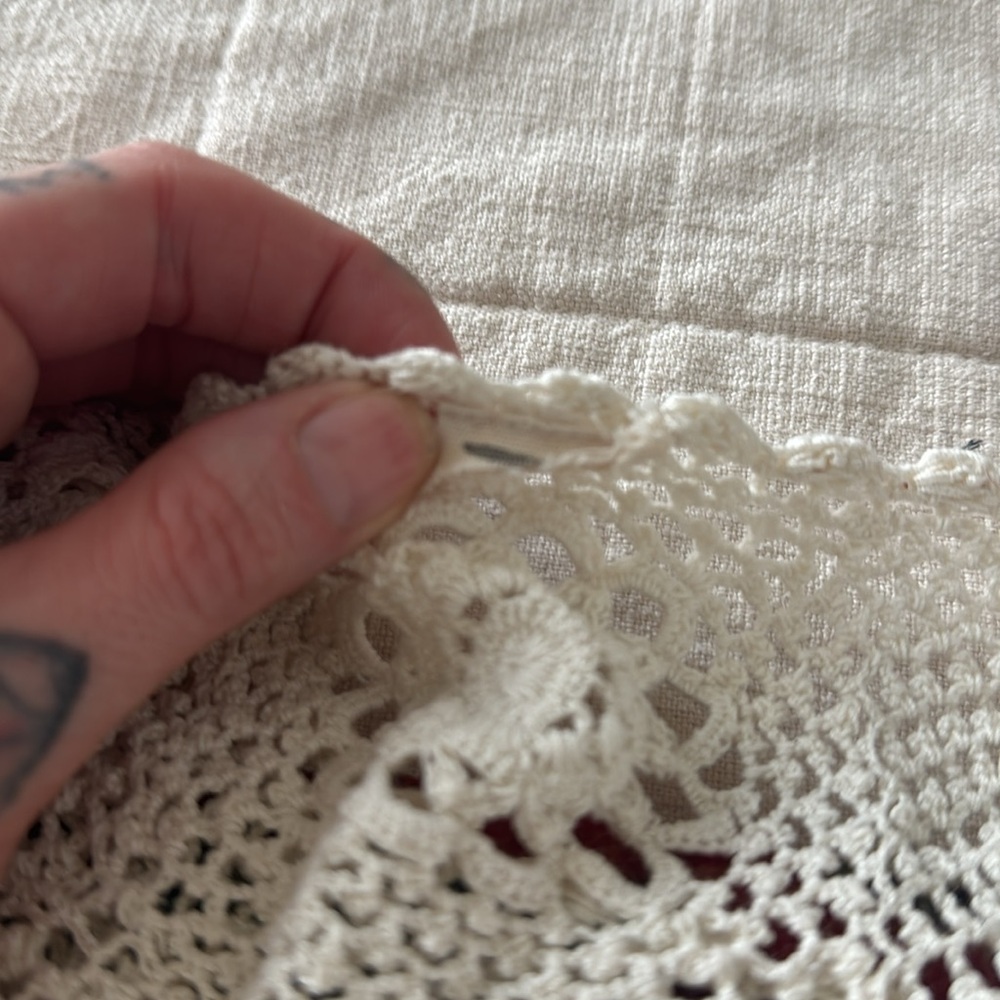 Magnolia Pearl Cream Crochet Maxi Dress
Hand Made - Picture 5 of 7